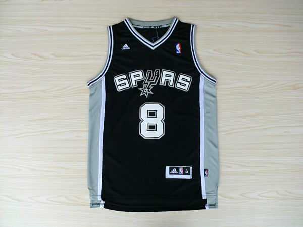  NBA San Antonio Spurs 8 Patrick Mills New Revolution 30 Swingman Road Black Jersey